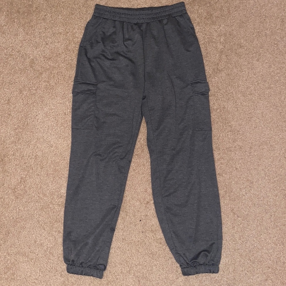 Grey sweatpants